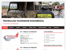 Tablet Screenshot of feuerwehr-rheinbrohl.de